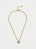 Grøn Sten Halskæde