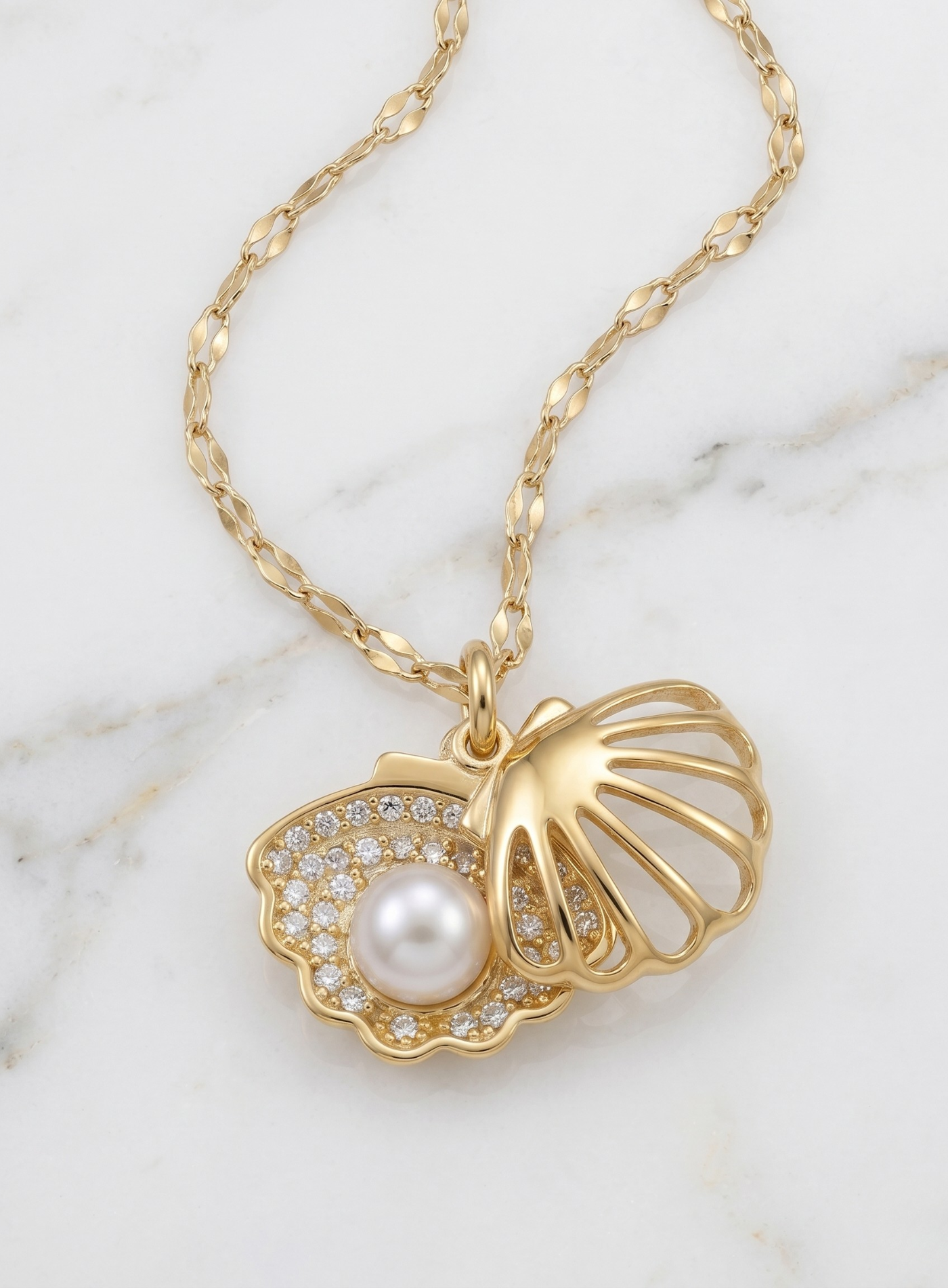 Skjult Perle Vedhæng