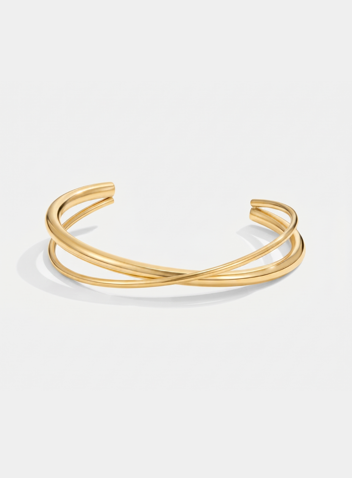 Krydsformet armbånd