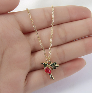 Ovratnica in Uhani Kolibri