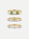 Sæt af Noble Guld Ringe