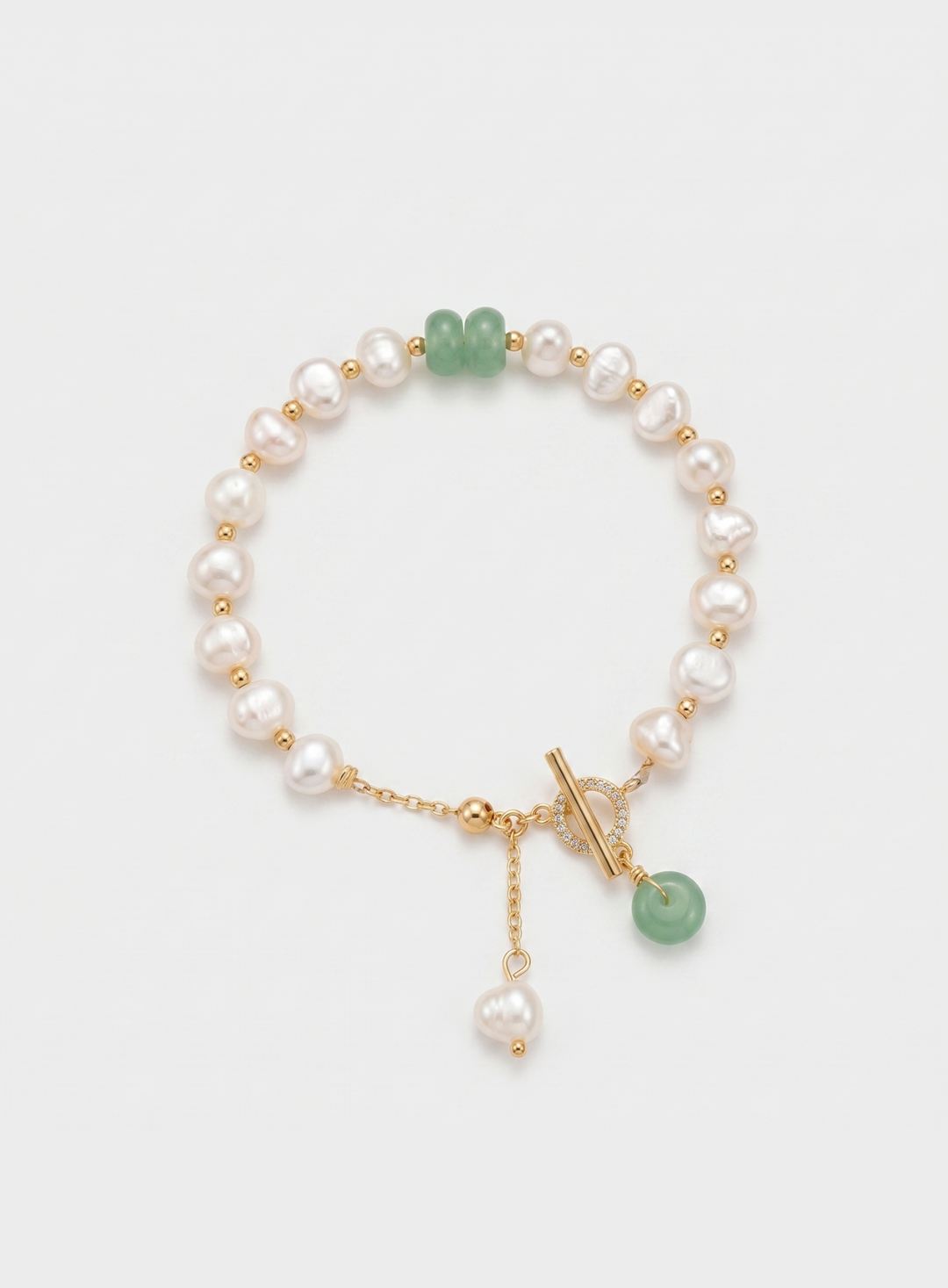 Zelena biserna zapestnica