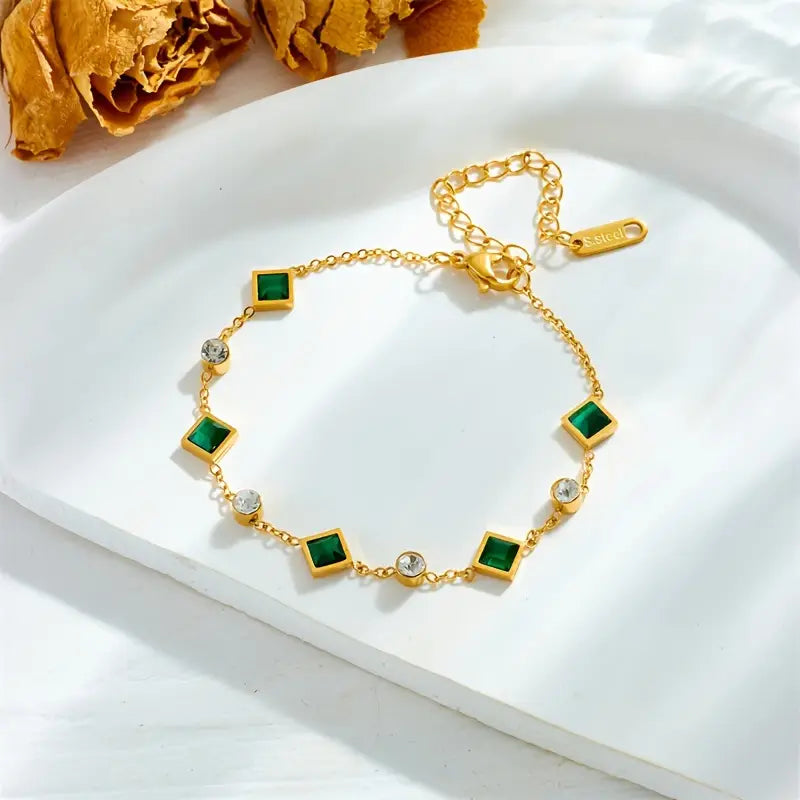 Pulsera Carolina z Esmeraldo