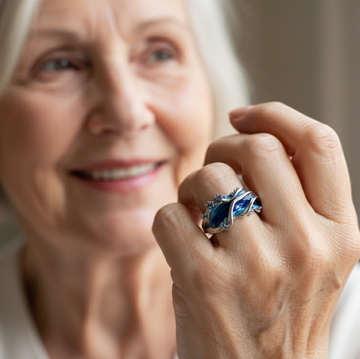 Vintage Zlani Ocean Ring