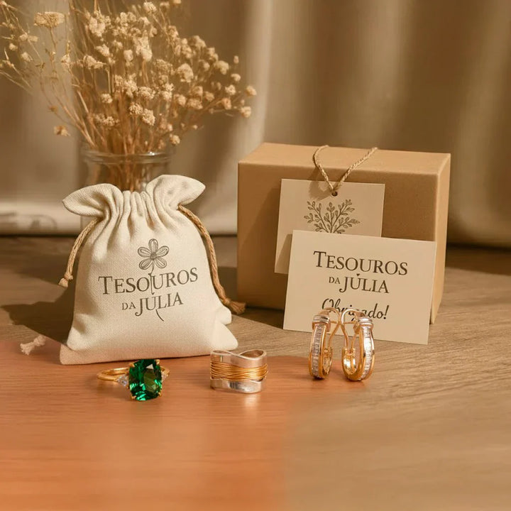 Anillo Brillante Crystal Blossom