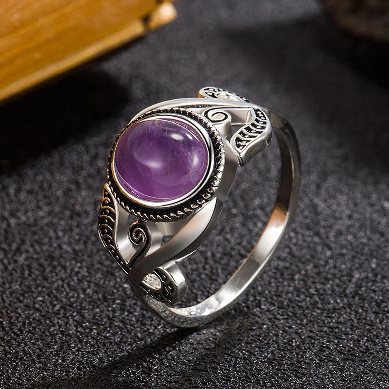 Amethyst prstan za sestro