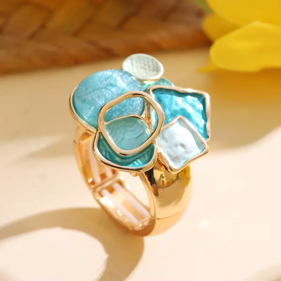 Abstrakt Blomst ring