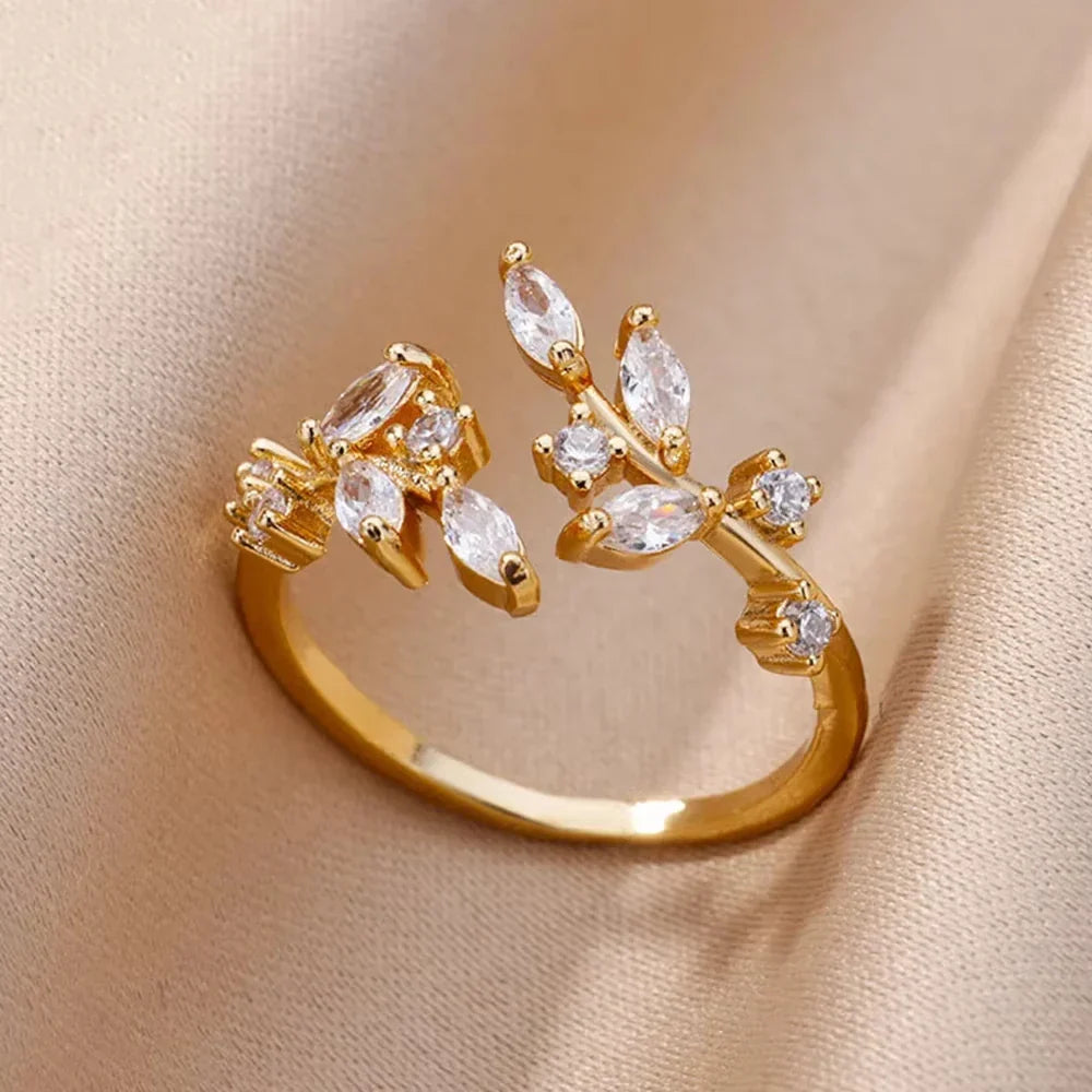 Ring af glasblade
