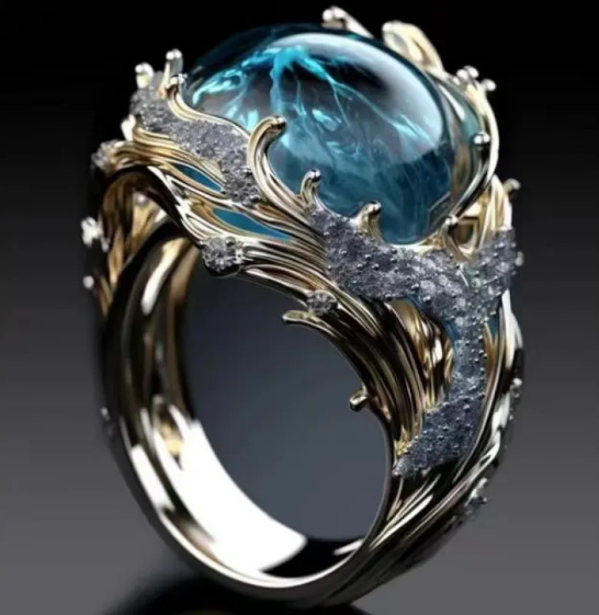 Diamantharpiksring