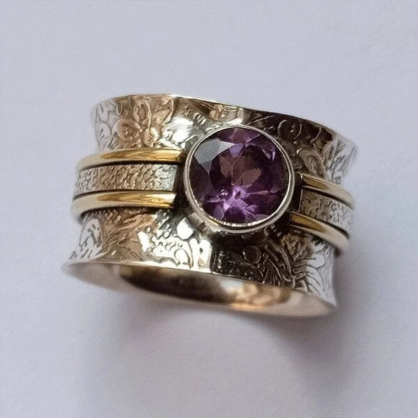 Bøhmisk Krystal Meditationsring