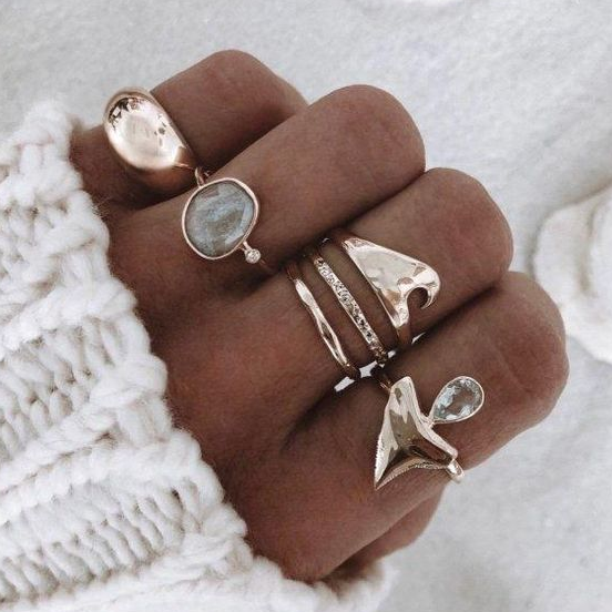 Vintage srebrni prstani