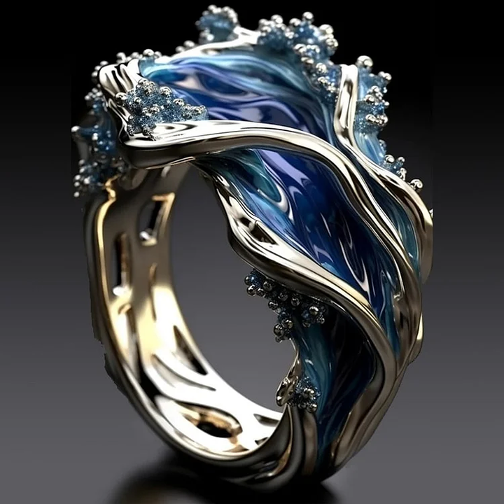 Vintage Zlani Ocean Ring